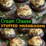 Cream Cheese Stuffed Mushrooms Recipe