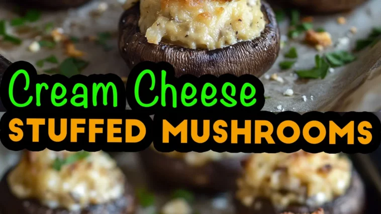 Cream Cheese Stuffed Mushrooms Recipe