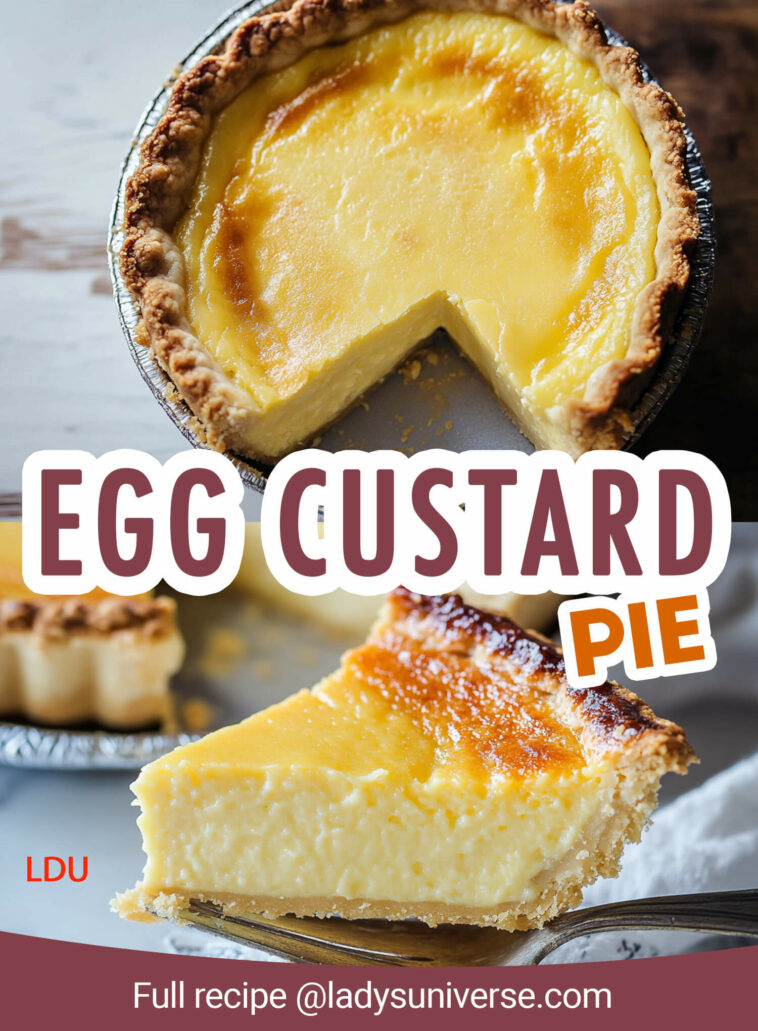 EGG CUSTARD PIE