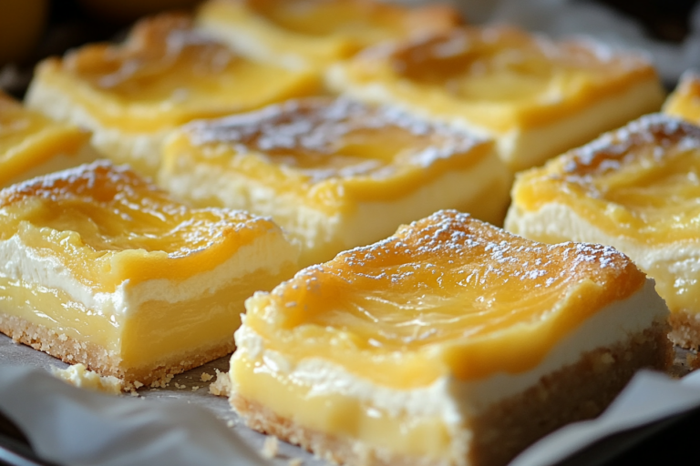 Lemon Cream Cheese Squares