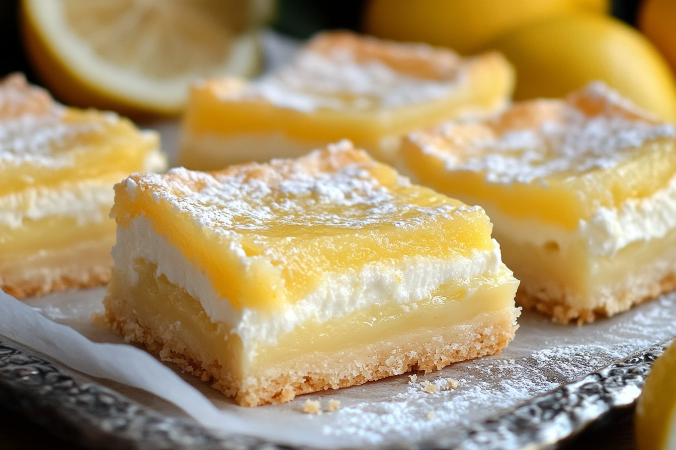 Lemon Cream Cheese Squares