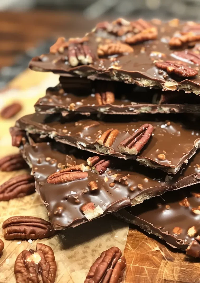 Praline Christmas Bark Recipe, Holiday Dessert, Easy Christmas Treat