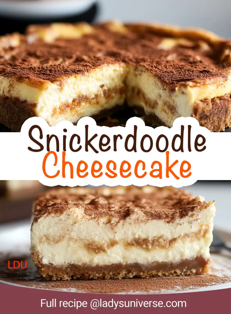 Snickerdoodle Cheesecake