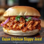 Cajun Chicken Sloppy Joes!