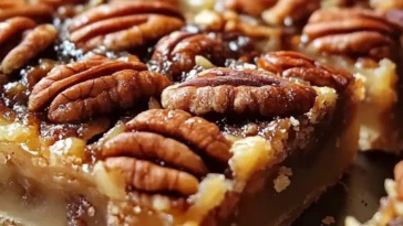 Easy Pecan Pie Bars