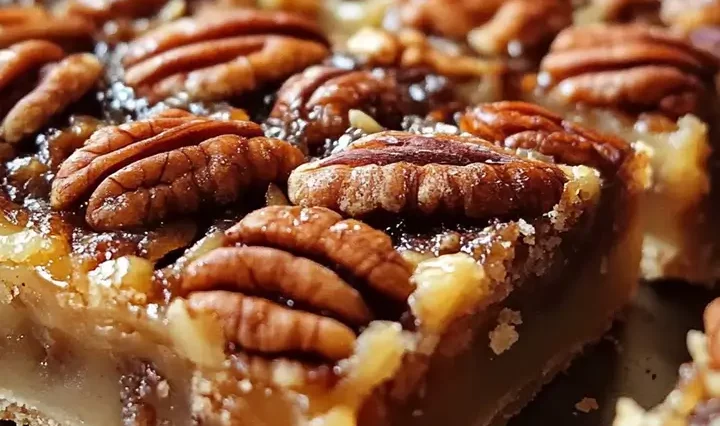 Easy Pecan Pie Bars