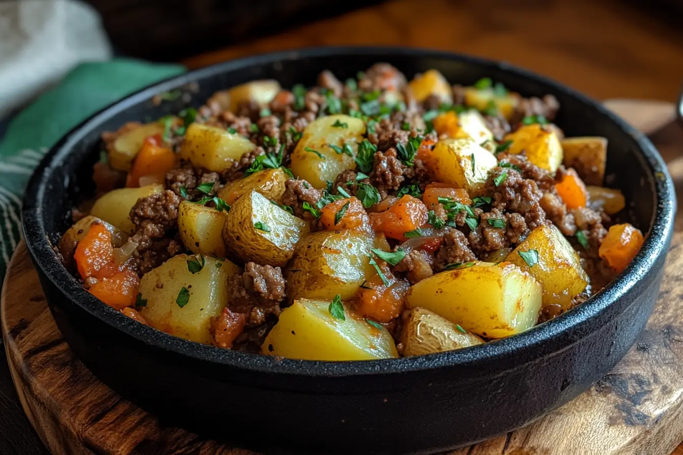 Ground Beef and Potatoes