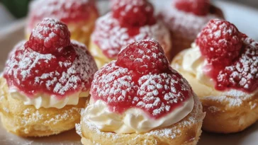 Raspberry Cream Cheese Bites