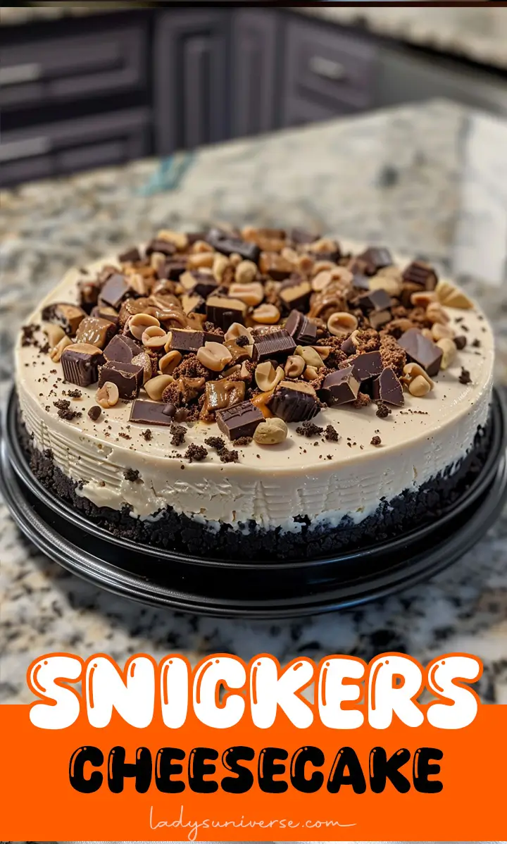 Snickers Cheesecake