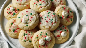 Christmas Ooey Gooey Butter Cookies