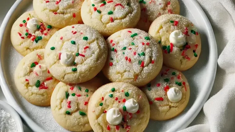 Christmas Ooey Gooey Butter Cookies