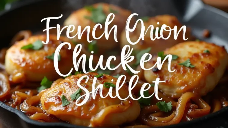 French Onion Chicken Skillet