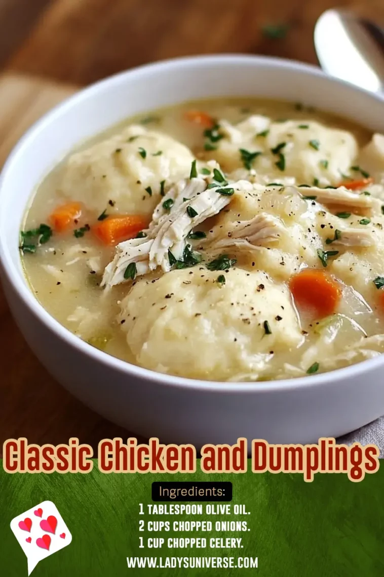 Classic Chicken and Dumplings