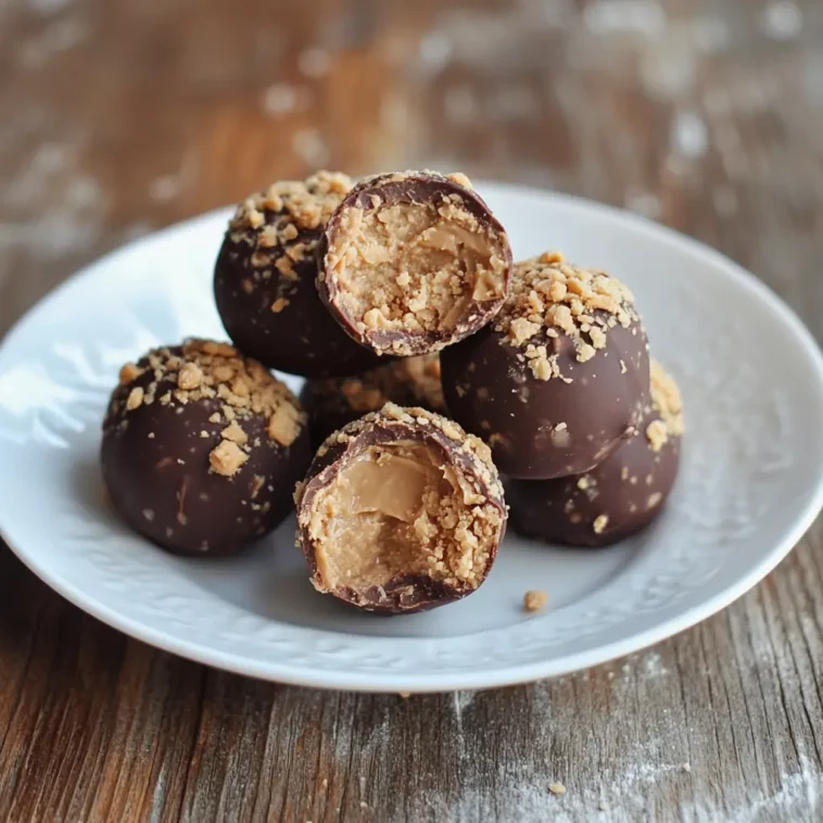 No-Bake Peanut Butter Balls