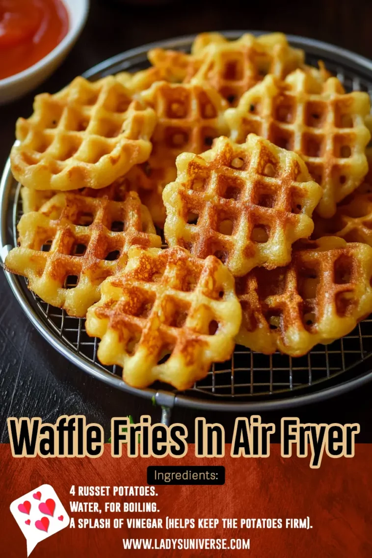 Homemade Waffle Fries- Chick fil a waffle fries recipe