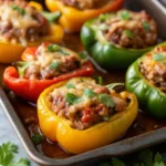 Low Carb Sausage Stuffed Jalapeno Bites