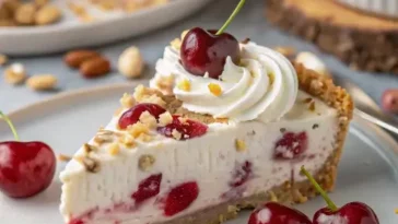 Luscious Lemon-Lime Cherry Pistachio Cheesecake