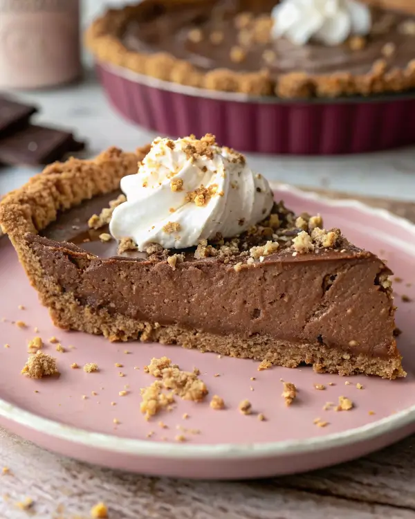 No-Bake Chocolate Pie