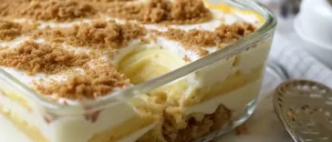 No-Bake Lemon Eclair Cake