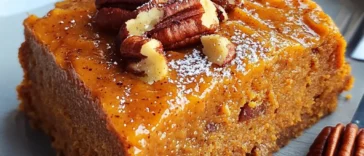 Pumpkin Pecan Cake