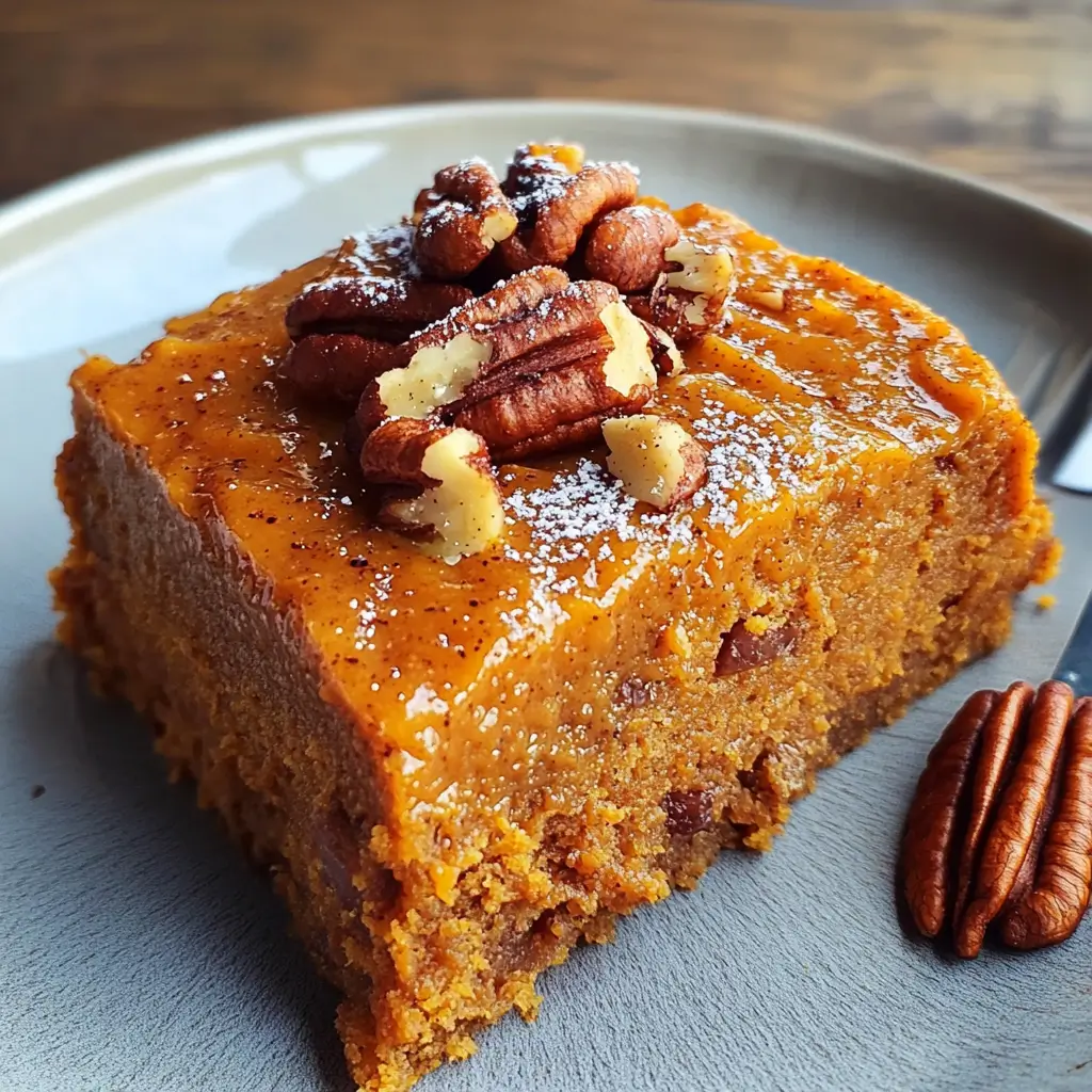 Pumpkin Pecan Cake