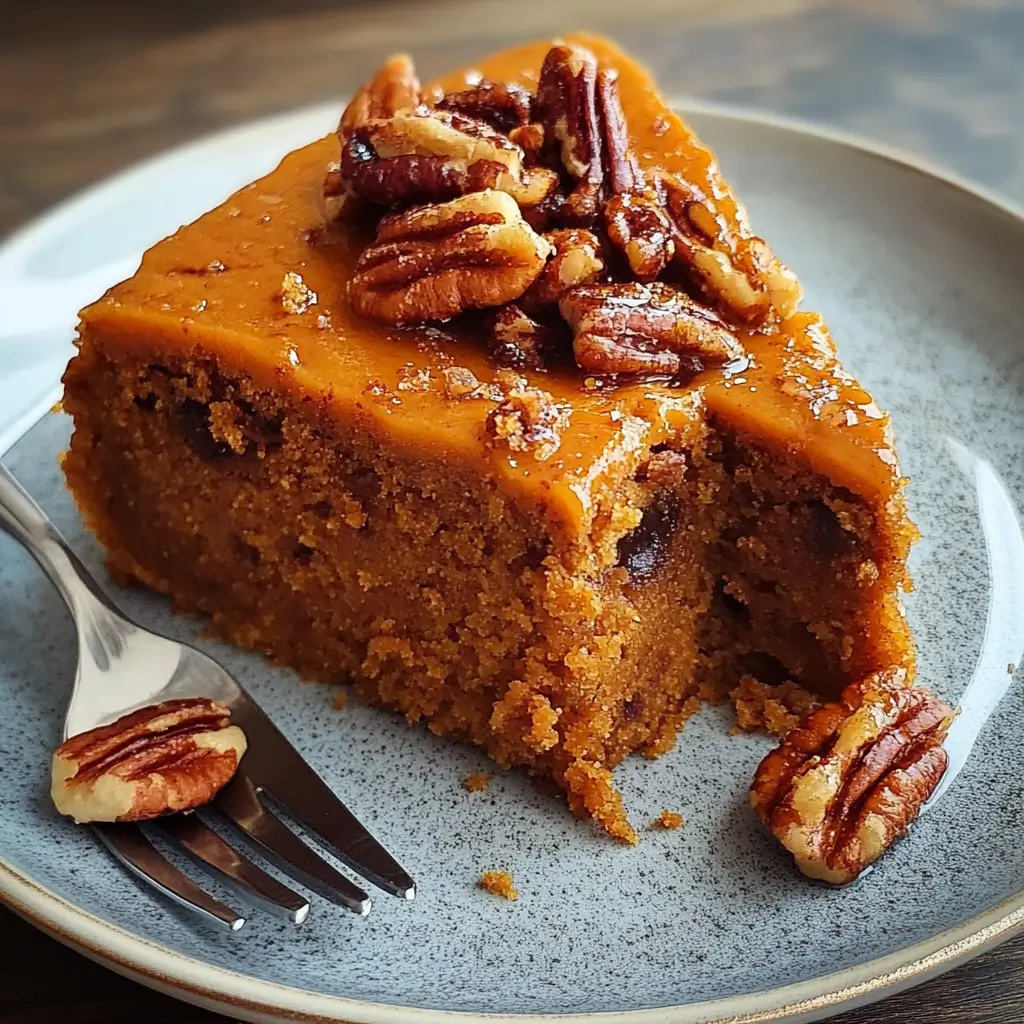 Pumpkin Pecan Cake