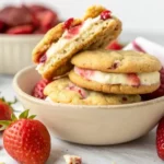 Strawberry Cheesecake Cookies