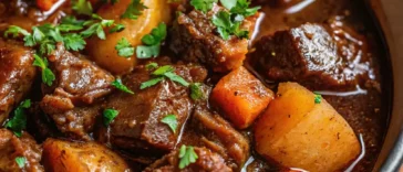 Slow Cooker Beef Bourguignon