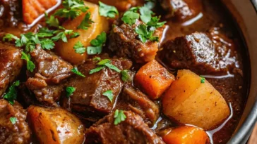 Slow Cooker Beef Bourguignon