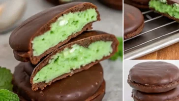 St. Patrick’s Day Chocolate Covered Mint Patties