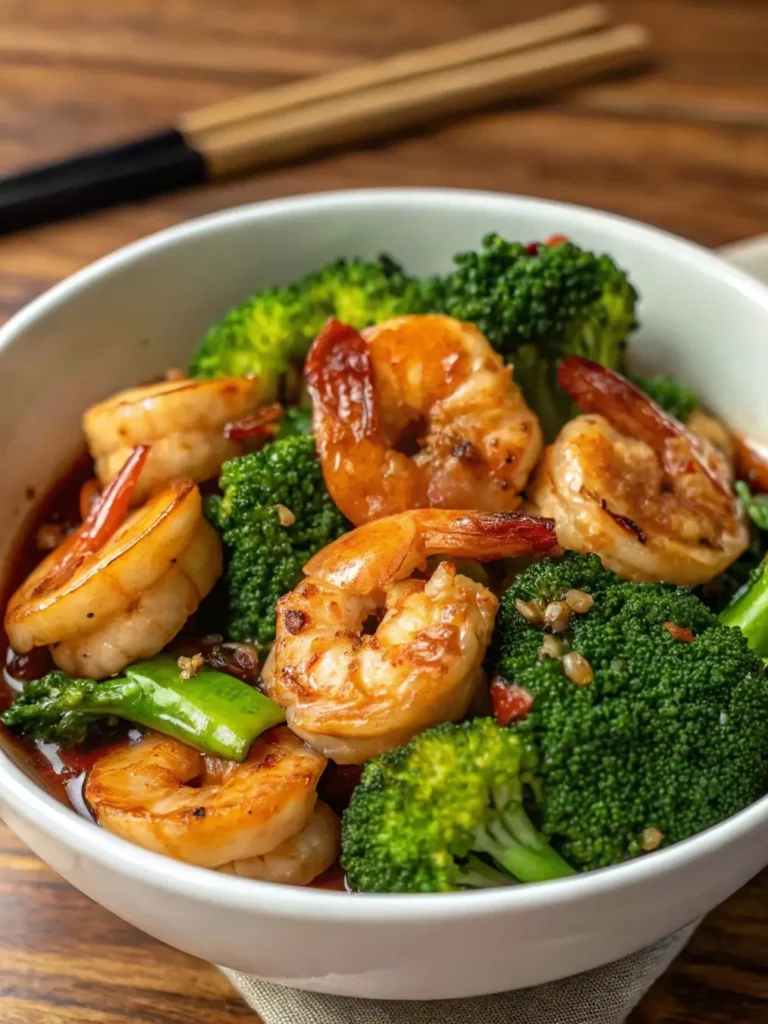 Stir-Fried Shrimp and Broccoli Recipe