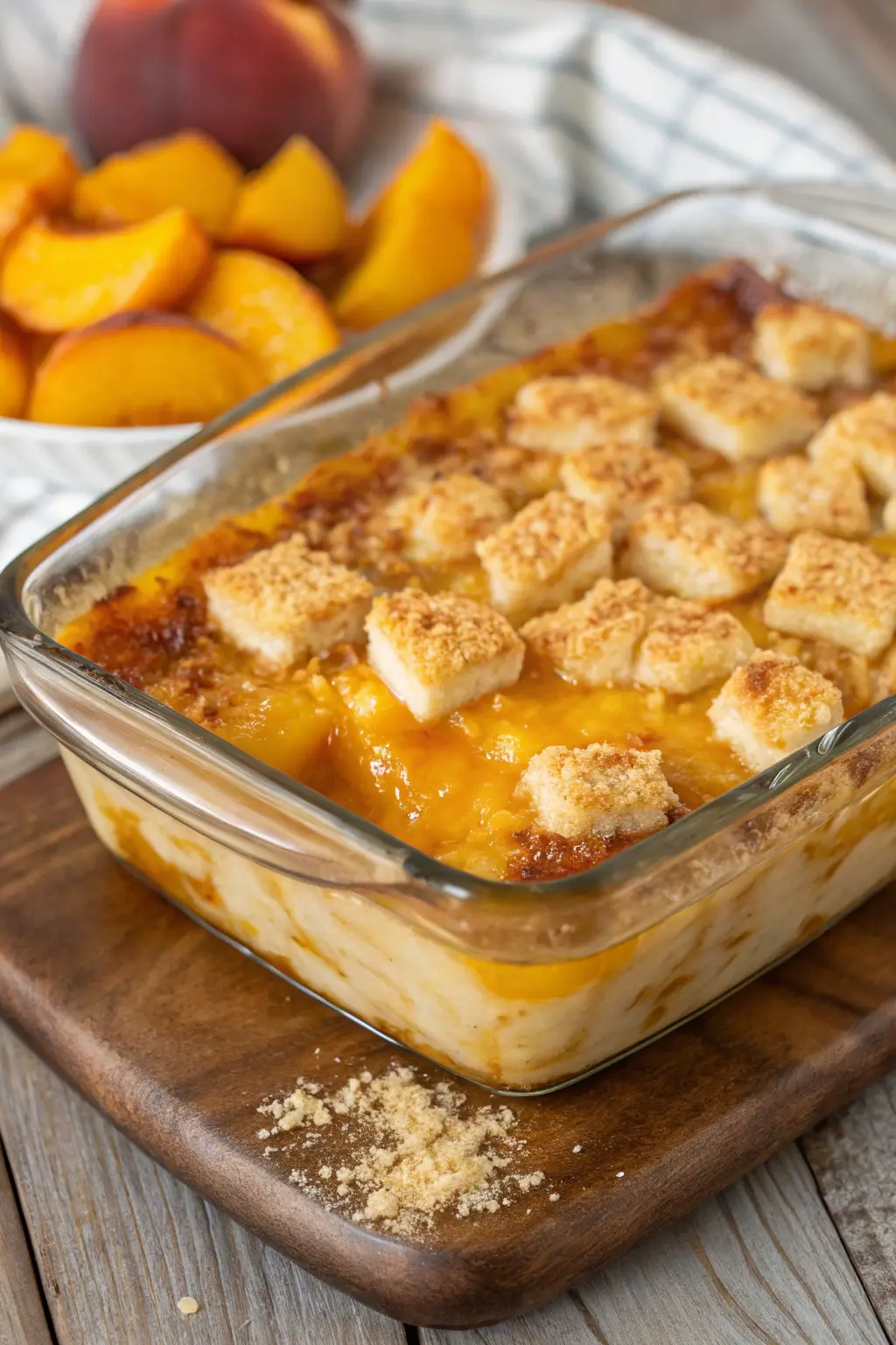 Peach Cobbler Bubble Up