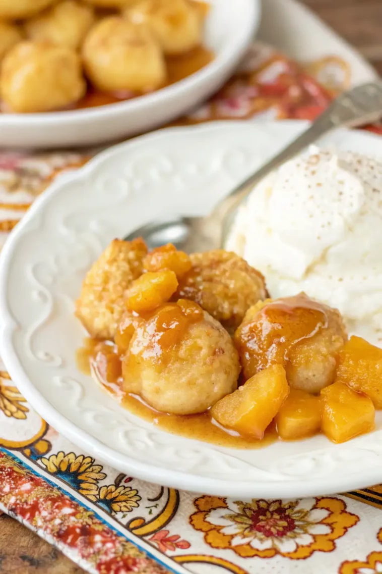 Peach Cobbler Bubble Up