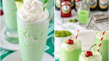 Boozy Shamrock Shake