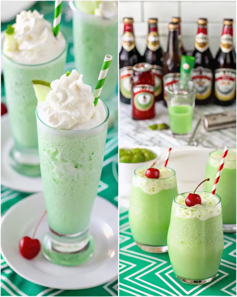St. Patrick’s Day Boozy Shamrock Shake: A Festive and Indulgent Treat