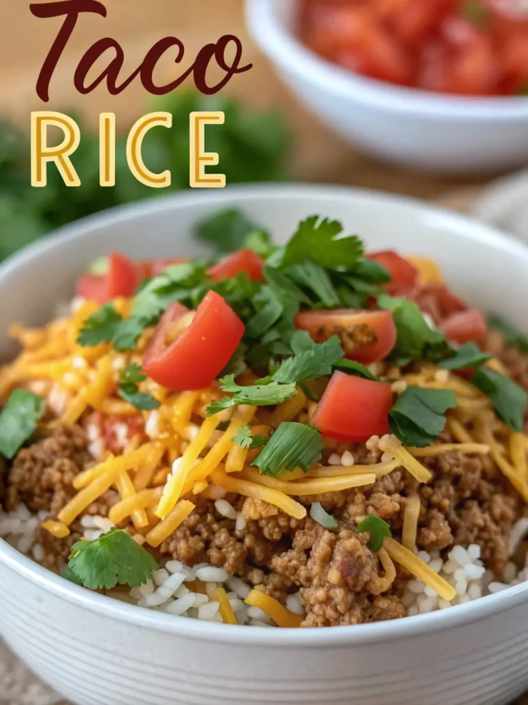 The Best Taco Rice