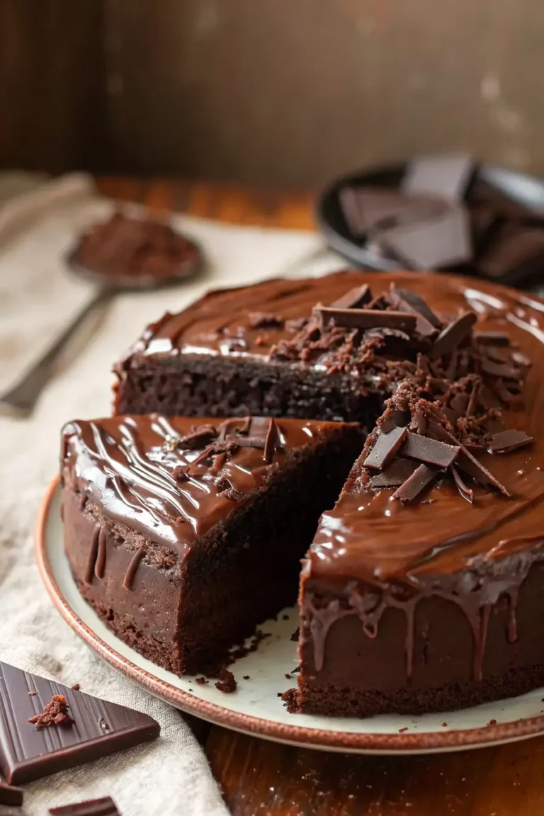 easy CHOCOLATE BROWNIE CAKE RECIPE