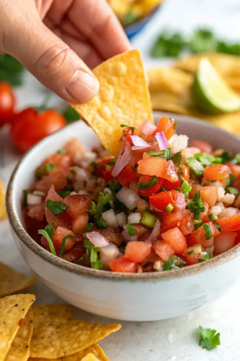 Sunshine in a Bowl: Authentic Pico De Gallo That’ll Make Your Taste Buds Dance