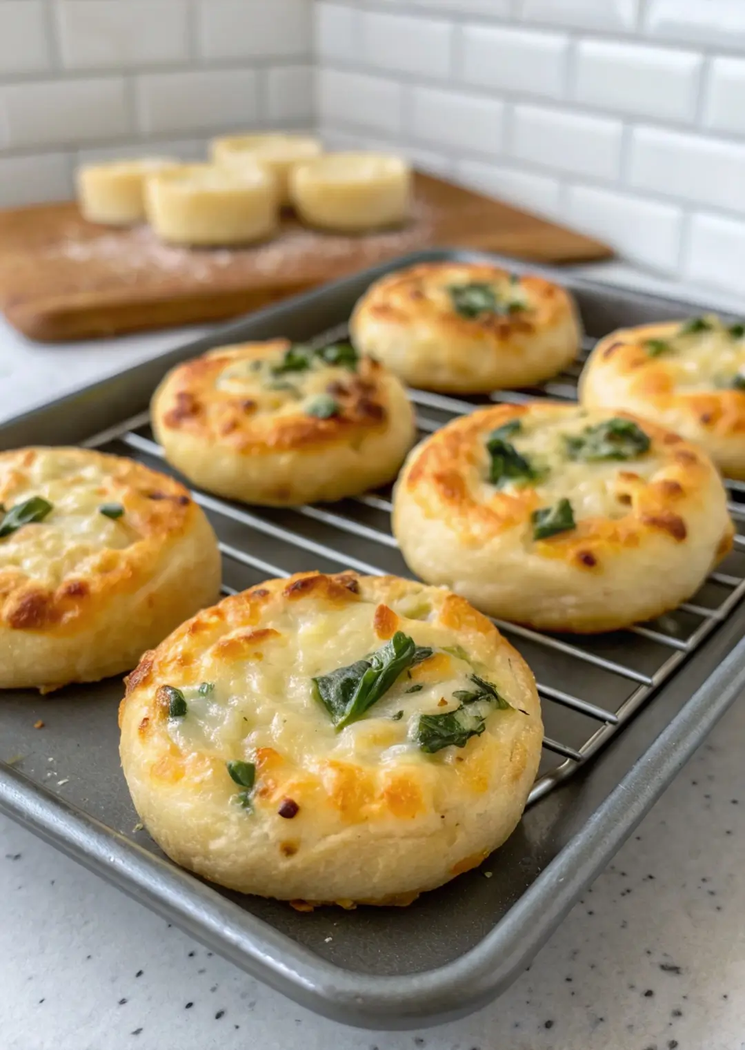 Herb-Infused Cheesy Jalapeño Shortbread