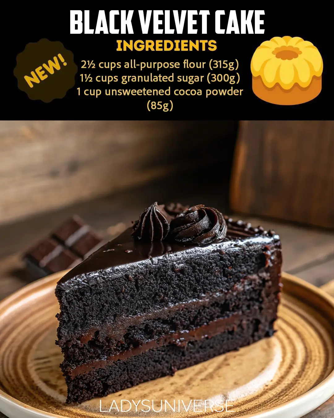 Black Velvet Cake