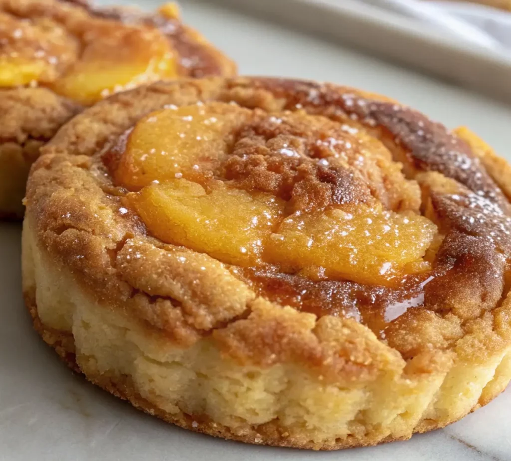 Peach Cobbler Cookies