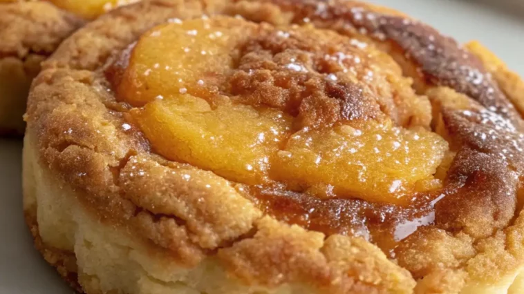 Peach Cobbler Cookies