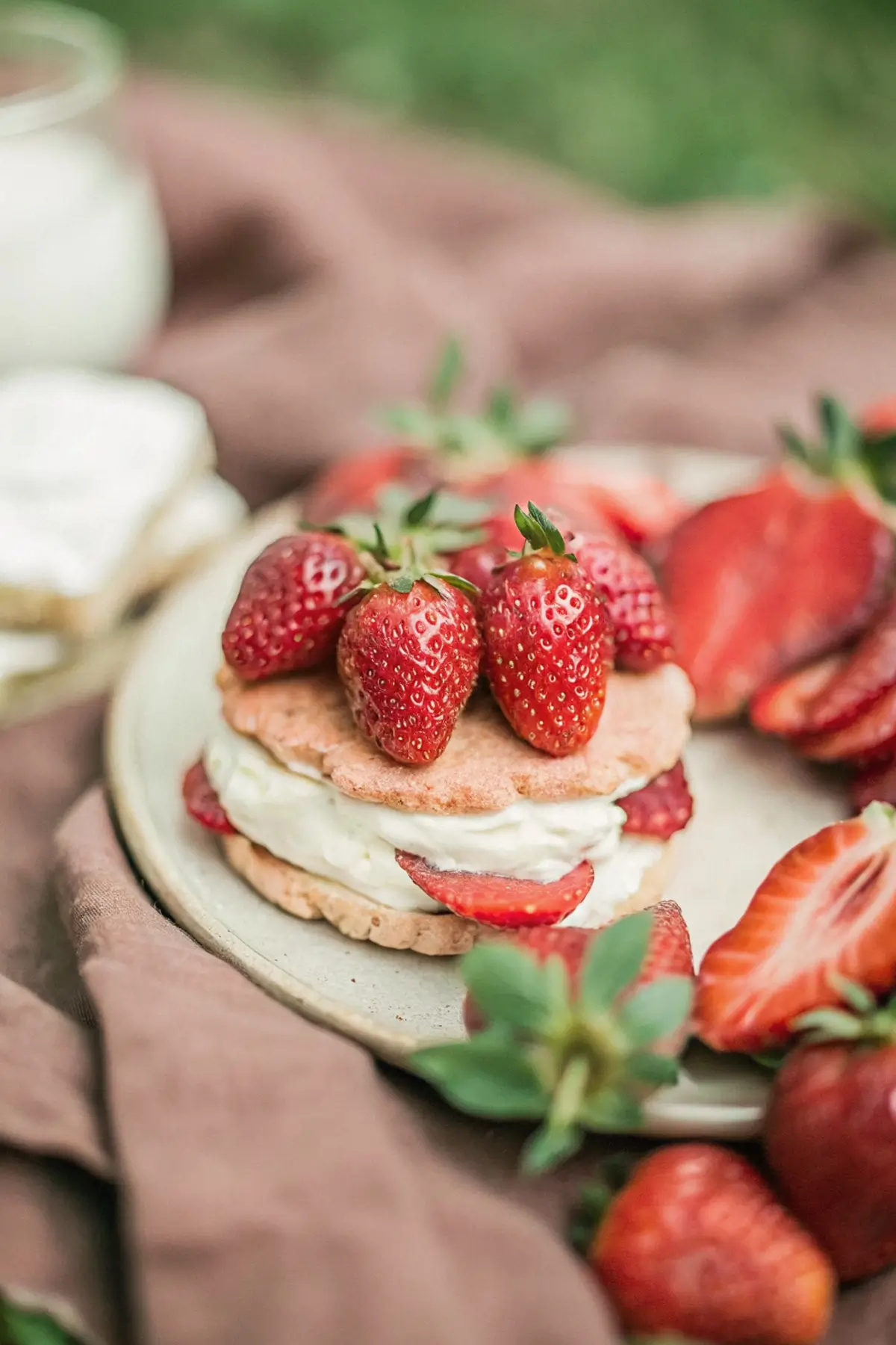 Homemade Strawberry Shortcake