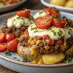 Cheesy Taco Potatoes