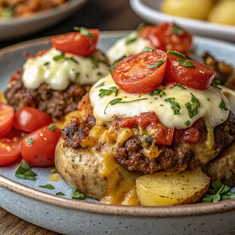 Cheesy Taco Potatoes