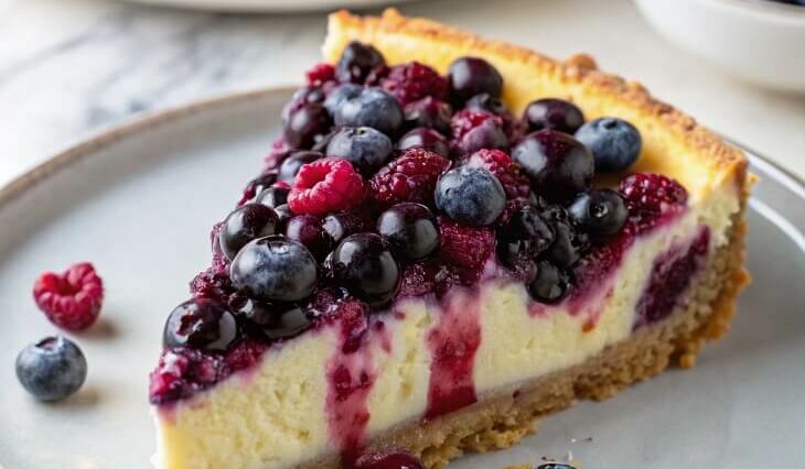 Fresh Blueberry Cheesecake