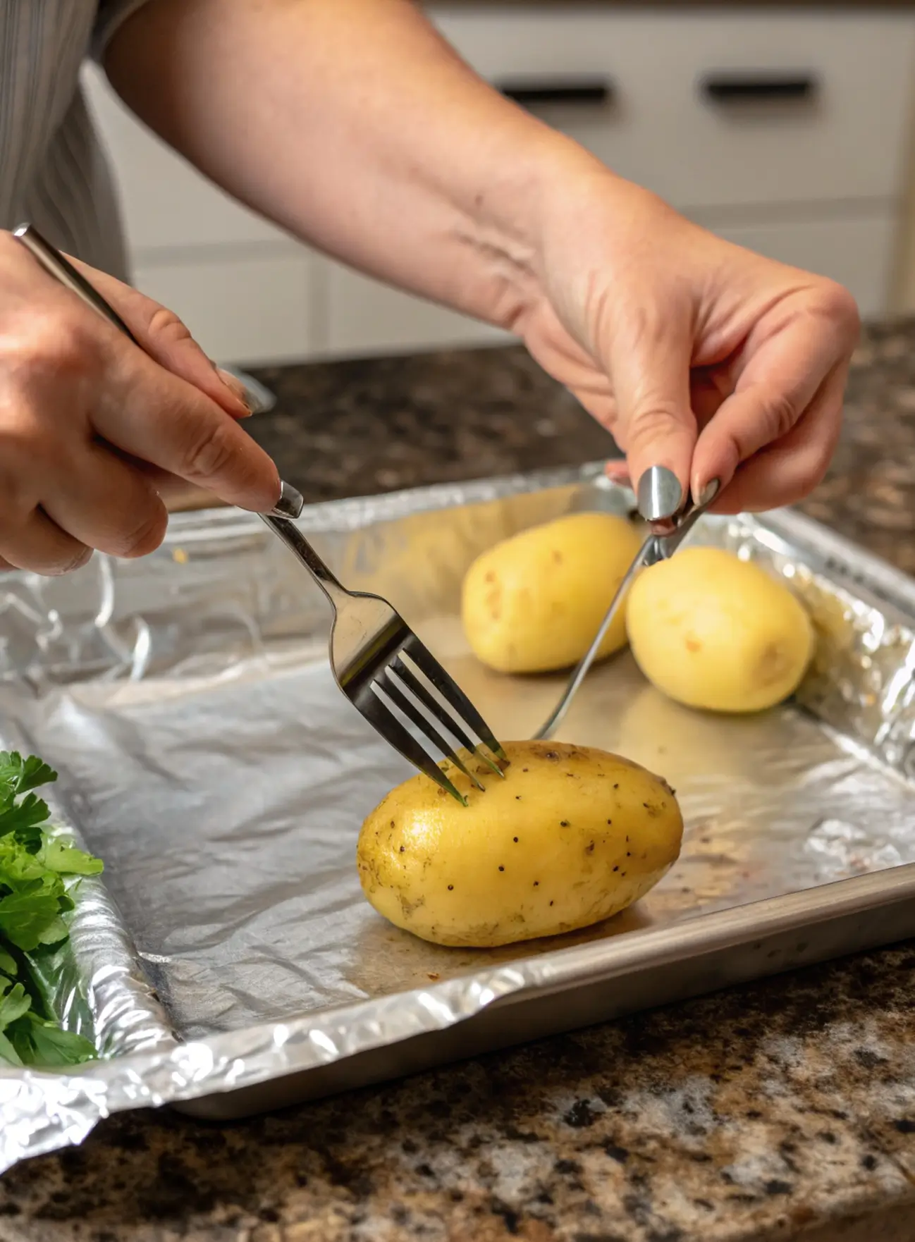 Cheesy Taco Potatoes