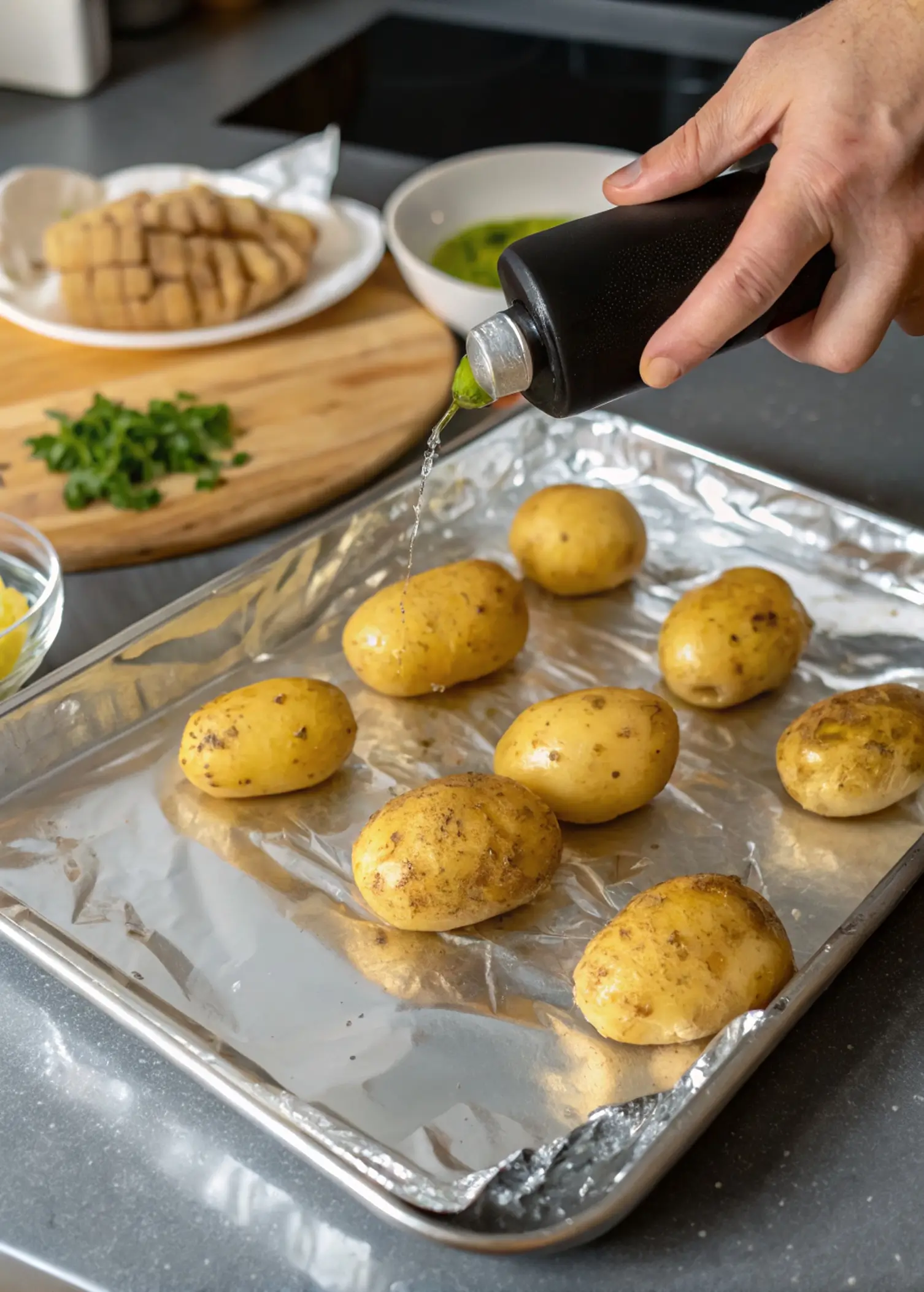 Cheesy Taco Potatoes