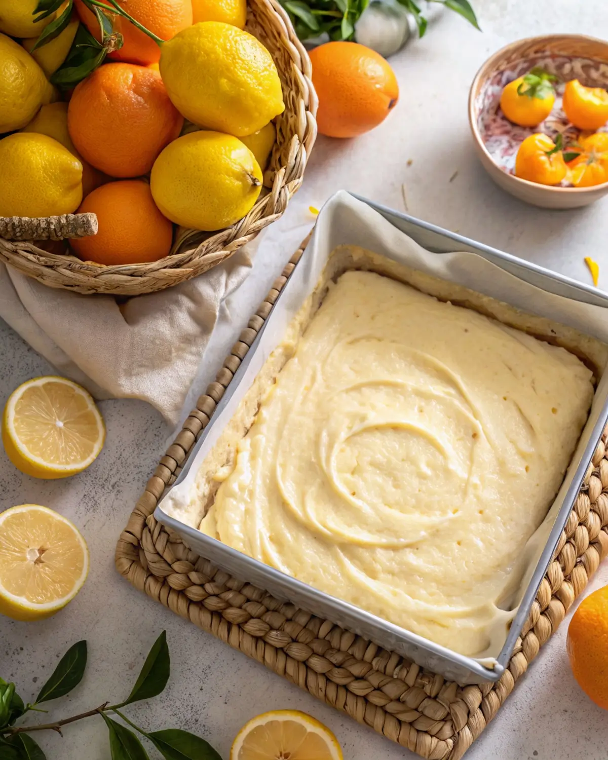 Summer Lemon Tiramisu Cake 