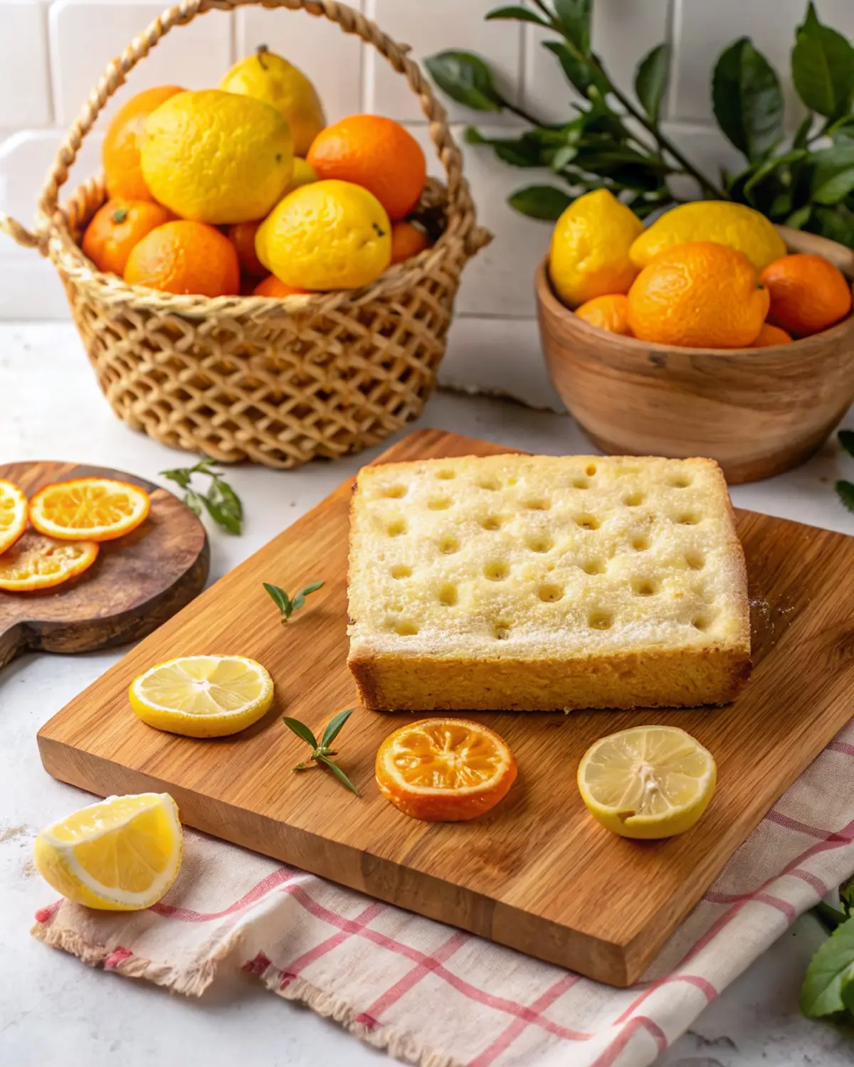 Summer Lemon Tiramisu Cake 
